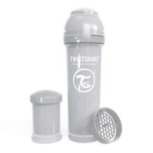 Twistshake Anti Colic Art.128084 Pastel Grey Söötmisšeiker 260 ml