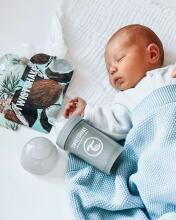 Twistshake Anti Colic Art.78262 Pastel Blue Koolikutevastane pudel 330 ml