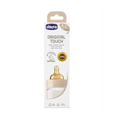 Chicco Original Touch Anticolic Baby Bottle Art.129087 Lateks lutipudel 330 ml