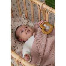 Bibs Baby Bitie Hearts Art.129623 Peach