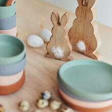 Jollein Dinner Set Silicone Ash Green Art.705-007-00095