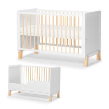 Kinder Kraft Nico  Art.KFNICO0MWHT0000 White  võrevoodi 120x60cm
