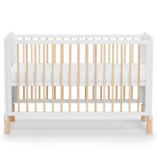 Kinder Kraft Nico  Art.KFNICO0MWHT0000 White  võrevoodi 120x60cm