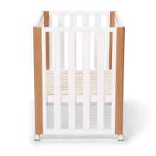 Kinder Kraft Koya Art.KFKOYA00WHT0000 White  võrevoodi 120x60cm