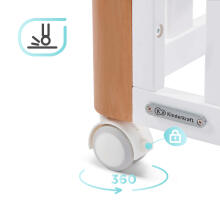 Kinder Kraft Koya Art.KFKOYA00WHT0000 White  võrevoodi 120x60cm