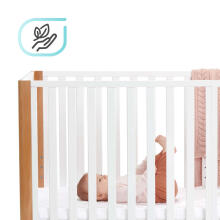 Kinder Kraft Koya Art.KFKOYA00WHT0000 White  võrevoodi 120x60cm