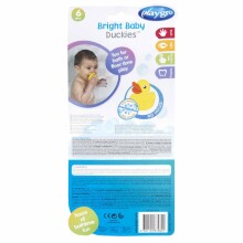 PLAYGRO pilnībā noslēgts vannas rotaļlietas Bright Baby Duckies, 0187480