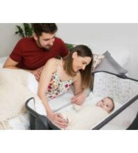 Lionelo Timon + Matress Fiki Miki 3in1 Art.117937 Graphite Beebivoodi 3 ühes