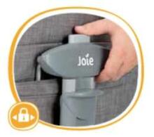 Joie Roomie Art.P1814BAGFL000 Gray Flannel  beebivoodi