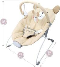 Momi Bouncer Glossy Bear Art.131975  Modern rocking chair with music and vibration