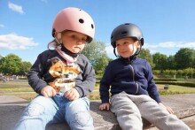 Momi Mimi Helmet Art.ROBI00017 Pink  Certified, adjustable helmet for children M (48-52 cm)