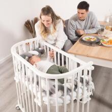Kidsworld Wood Bed Rail Art.132313 Natural Võrevoodi turvapiire 86 x 27,5 cm