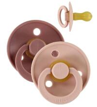 Bibs Colour Art.132582 Woodchuck/Blush, pacifier, 100% natural