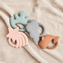 Jollein Teether Rubber Art.101-001-00092 Caramel