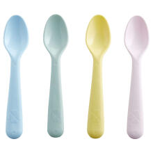 Made in Sweden Art.133711 Kids ergonomic spoon BPA free [colors in assortment] 16cm