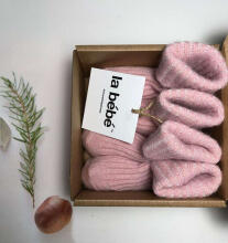 La bebe™ Wool Angora Socks Art.134227 Cloud