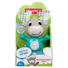 Fisher Price Musical Moose Art.GXR03  Интерактивная игрушка Музыкальный Лось (латыш. язык)