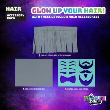 LET'S GLOW piederumu komplekts Studio Hair, LG3361H