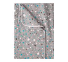 UR Kids Flannel Art.134924 Birds White Flannel swaddle blanket for babies 90x120 cm