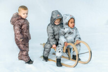 Lodger  Skier Tribe  Art.SKP599 Birch   Детский комбинезон с капюшоном 12-18 мес.(80 разм.)