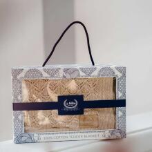La Millou Cotton Blanket  Art.135594 Hazelnut
