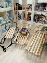 Wood Sledge Art.135819