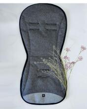 La Bebe™ Universal Liner Memory Foam Air Art.135822 Grey ratastooli vooderdis