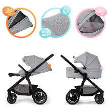 KinderKraft Everyday 2 in1 Art.KSEVER00LGR2000 Light Grey