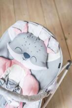 Momi Bouncer Luis Art.BULE00016 Pink   Modern rocking chair with music and vibration