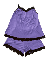 La bebe™ Maternity Cotton Art.137581 Violet  Pijamas for pregnant.