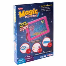 Kid Safety Magic Pad Deluxe Art.KP80558PIN  доска с подсветкой для рисования