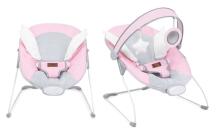 Momi Bouncer Tuli  Art.BULE00020 Wings Pink Modern rocking chair with music and vibration