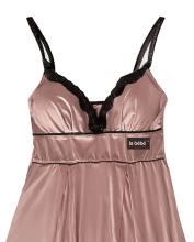 La Bebe™ Nursing Cotton Mia Art.139148 Powder Pink Nursing Nightdress