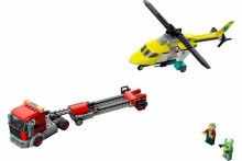 60343 LEGO® City Great Vehicles Glābšanas helikoptera pārvadātājs