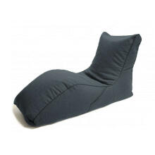 Qubo™ Lounger Plum SOFT FIT beanbag