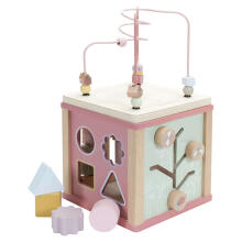 Little Dutch Activity Cube Art.7331 Fairy Garden Motoorikakeskus