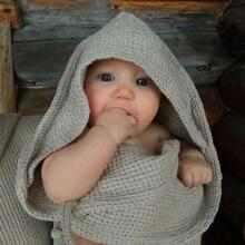 La Bebe™ NO Baby Towel  Art.141193 Blush