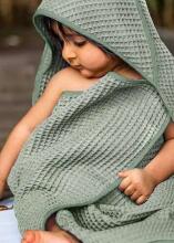 La Bebe™ NO Baby Towel  Art.141196 White