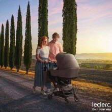 Leclerc Baby Carrycot Art.LEC81181 Sand Chocolate
