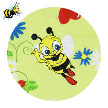 UR Kids Bedding Art.142446 Bee 135x100cm