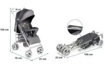Lionelo Irma Art.142836 Black/Dark Grey