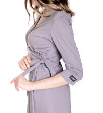 La Bebe™ Nursing Cotton Dress Donna Art.135984 Jade Maternity Nursing Dress