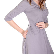 La Bebe™ Nursing Cotton Dress Donna Art.135984 Jade Maternity Nursing Dress