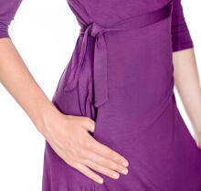 La Bebe™ Nursing Cotton Dress Donna Art.135984 Jade Maternity Nursing Dress