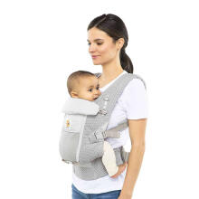ERGOBABY ADAPT SOFTFLEX Art.BCASFMGRY Mesh pearl grey beebi känguru kott