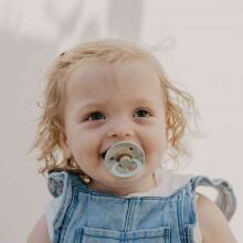 Bibs Tie Dye Art.143585 Blush Ivory / Blush Ivory  Soothers 6-18 m.