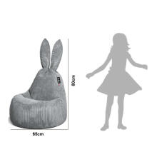 Qubo™ Baby Rabbit Track FEEL FIT beanbag