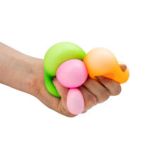 SCRUNCHEMS Värvimuutev stressipall - neoon, 3 tk