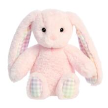 AURORA pehme mänguasi roosa jänes, 18 cm