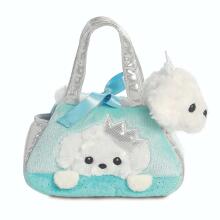 AURORA Fancy Pals pehme mänguasi beebi puudel Printsess kandekotis, 20 cm